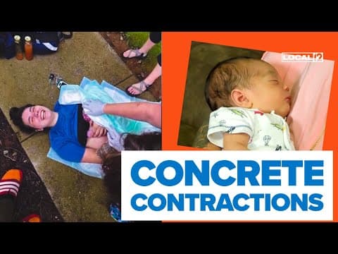 Thumbnail for 'Definitely a wild experience': Woman can't get inside hospital, gives birth on sidewalk