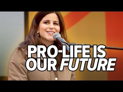 Thumbnail for A Culture Of Death Cannot Survive - Lila Rose At 2024 West Coast Walk For Life