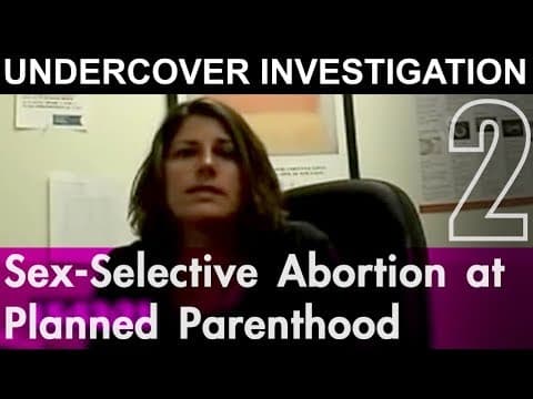 Thumbnail for Sex-Selective Abortion: Part 2 - Undercover in NYC