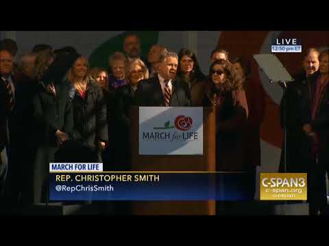 Thumbnail for Rep. Chris Smith (R-NJ) addresses the 2018 March for Life
