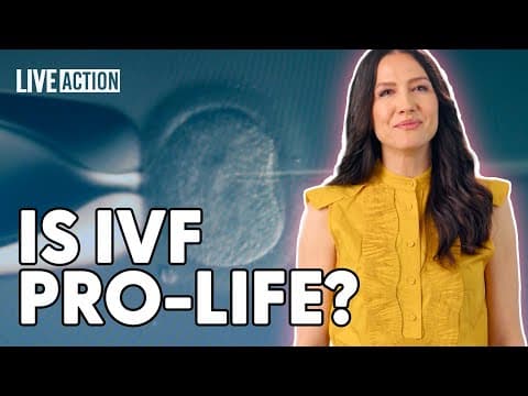 Thumbnail for Can You Be Pro-Life And Support IVF?