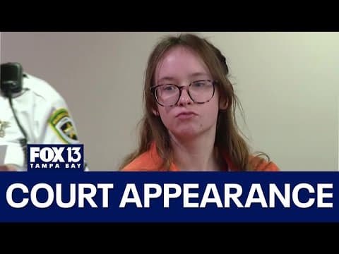 Thumbnail for Former UTampa student accused of leaving newborn in trash can back in court