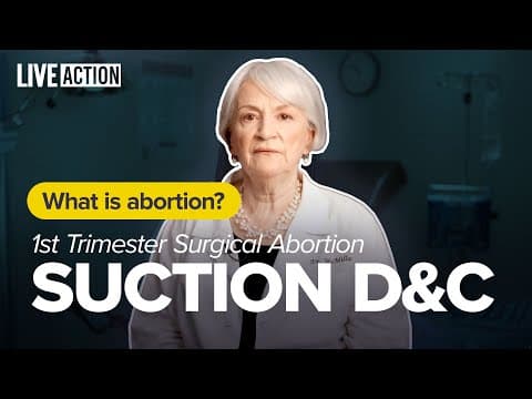 Thumbnail for 1st Trimester Abortion | Suction Dilation and Curettage (D&C) | What is Abortion?