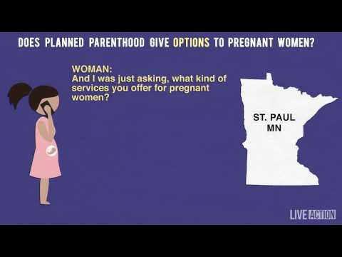 Thumbnail for Pregnant women call Planned Parenthood to hear about their options