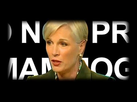 Thumbnail for Planned Parenthood CEO Caught Making False Mammogram Claim