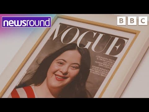 Thumbnail for Model Ellie Goldstein shares her story | Newsround