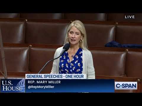 Thumbnail for Rep. Mary Miller (R-IL) Opposes Abortion on Demand Until Birth Act (HR 3755)