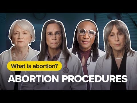 Thumbnail for Abortion Doctors Share How The Most Common Abortion Procedures Take Place